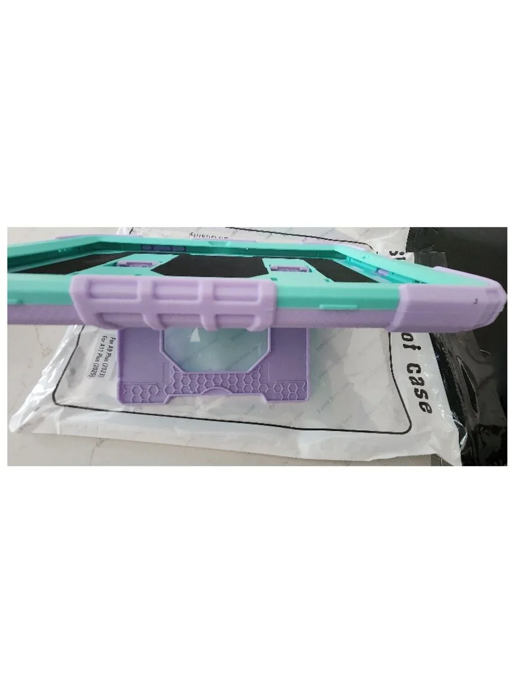 NWT: Samsung Galaxy Tab A11+/A9+ Case - Mint Green and Light Purple